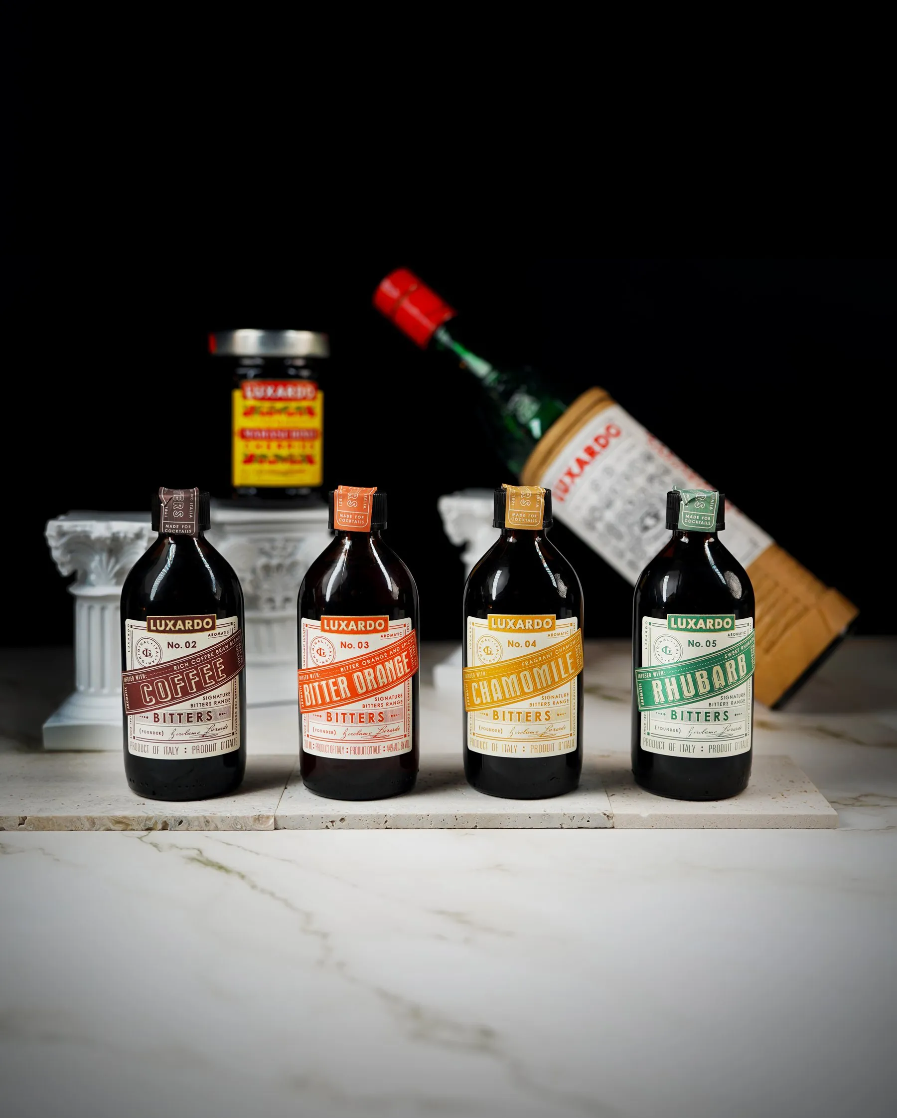 Luxardo Signature Bitters range